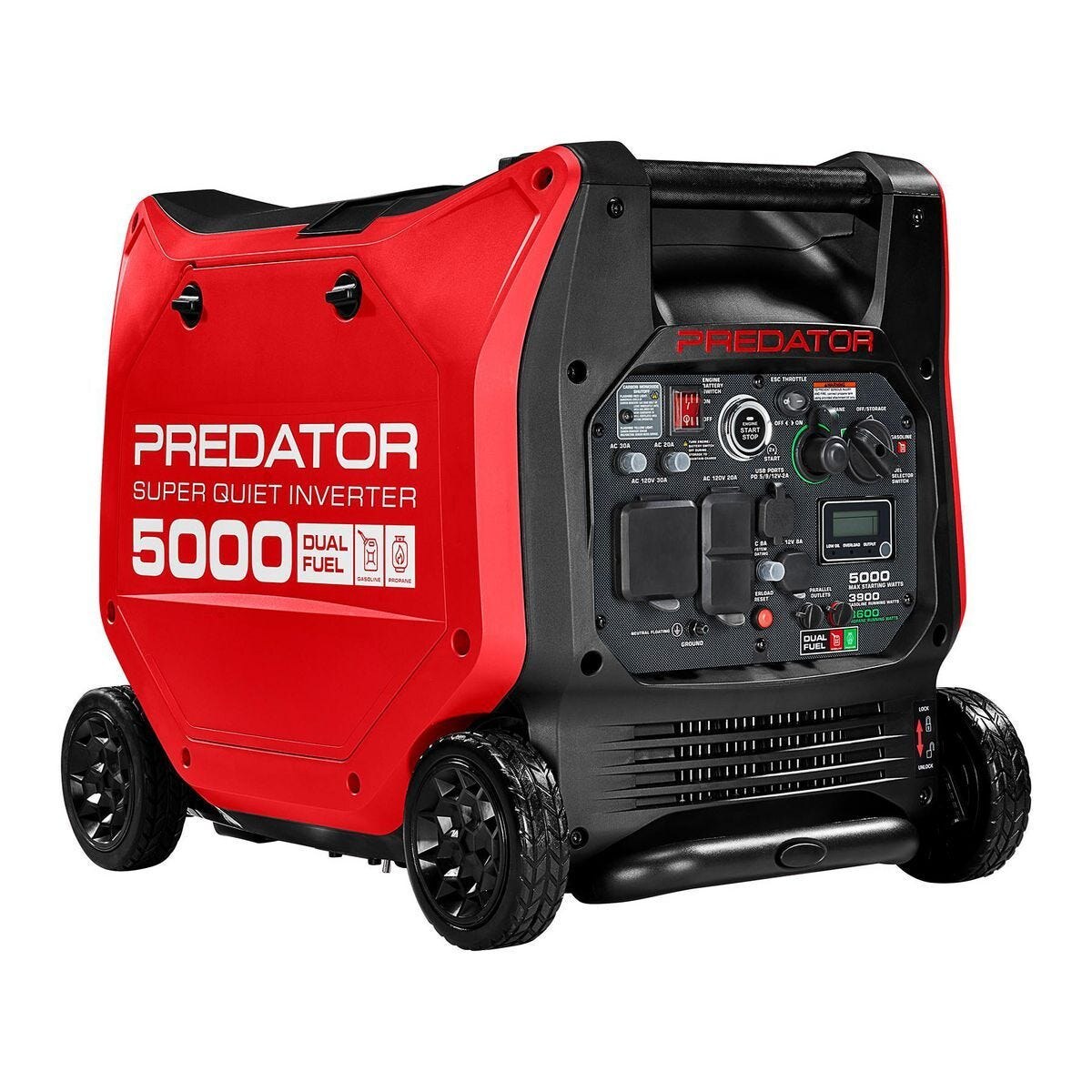 Predator 5000W Dual-Fuel generator